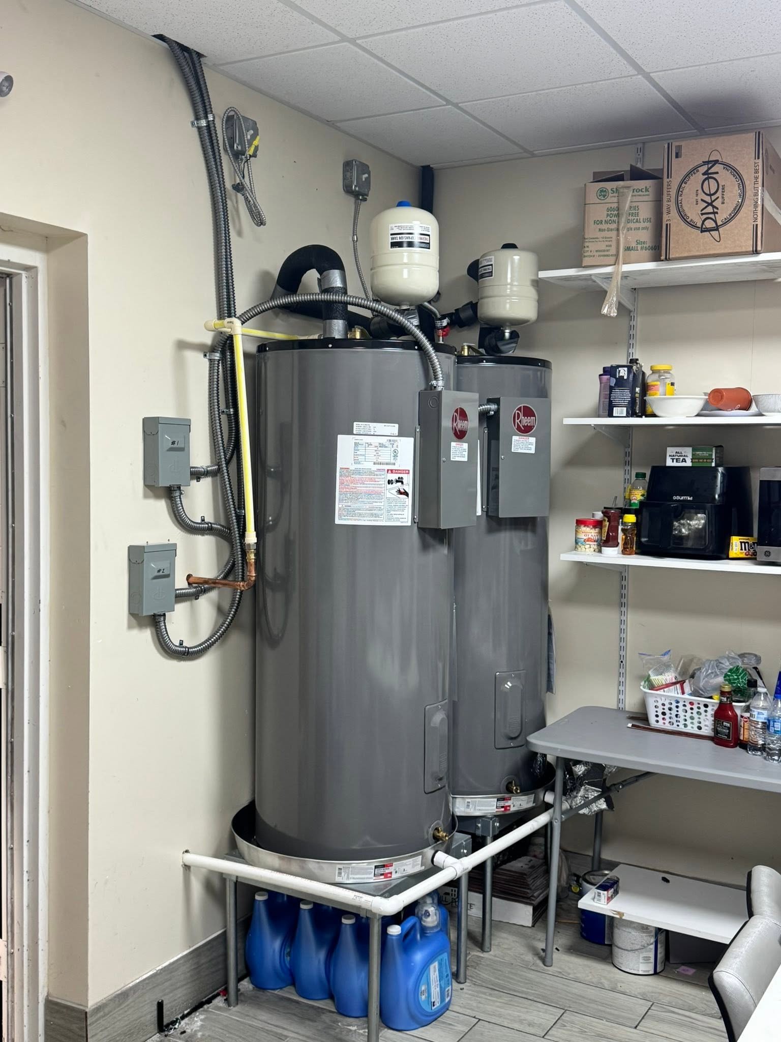 Water heater replacement installation — Humble Roots Plumbing