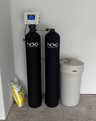 Water softener system professionally installed — Humble Roots Plumbing